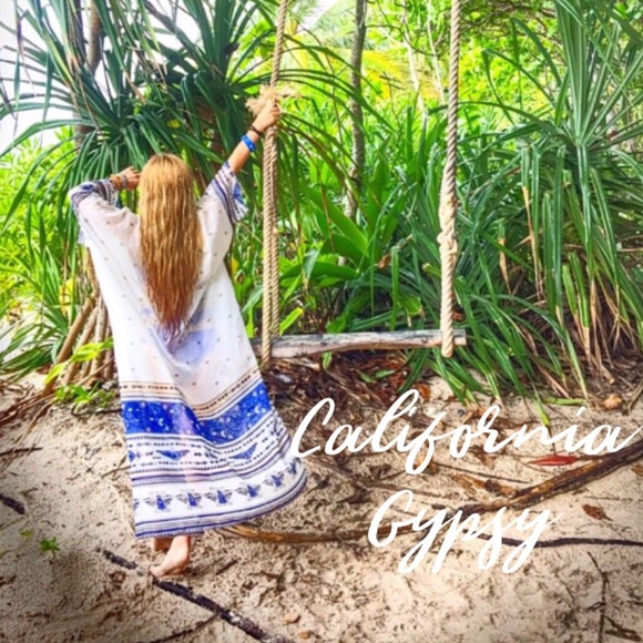 Western Thunderbird Boho Duster Coverup - Picture 11 of 15